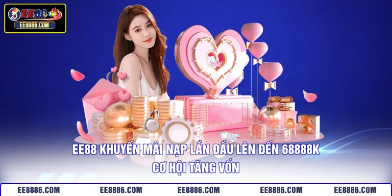 EE88 Khuyến Mãi Nạp Lần Đầu Lên Đến 68888K - Cơ Hội Tăng Vốn